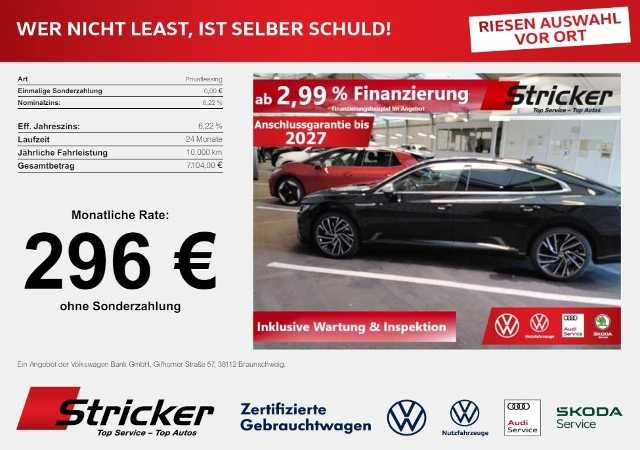 Volkswagen Arteon °°R 2.0TSI 377,-ohne Anzahlung Neu 76.040,-