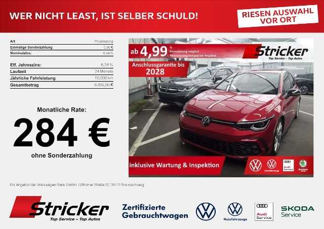 Volkswagen Golf °°GTI 2.0TSI DSG 330,-ohne Anzahlung Neu 55.630,-