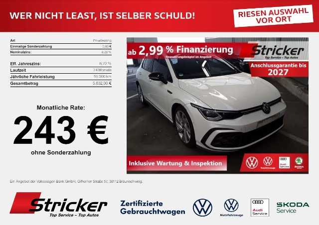 Volkswagen Golf °°GTI 2.0TSI DSG 303,-ohne Anzahlung Neu 58.025,-